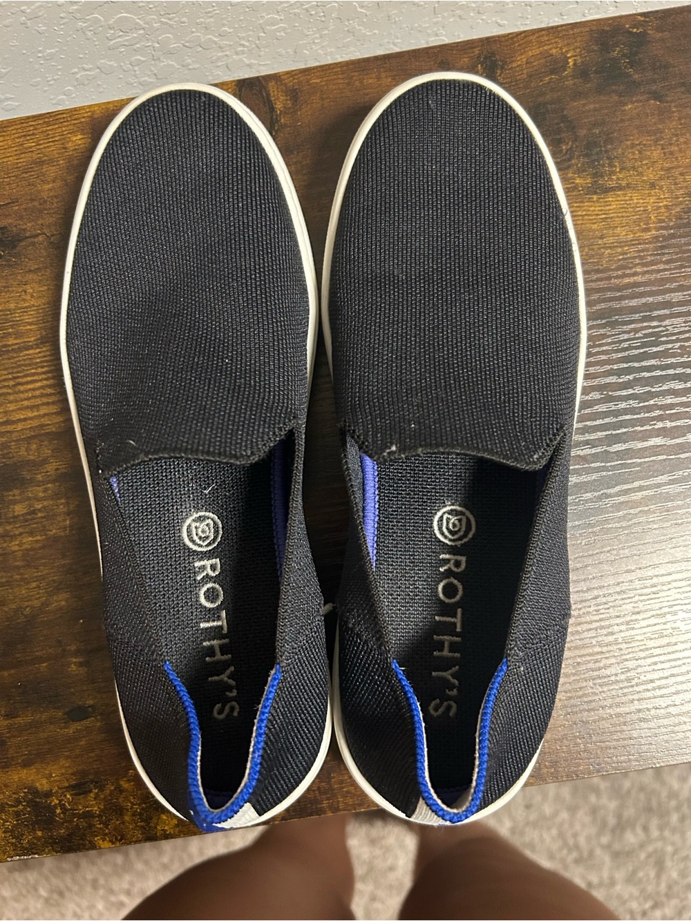 Women’s Black Rothy Slip-Ons - Picture 6 of 6